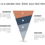 Funnel Analysis Diagram 5 PowerPoint Template