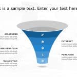 Funnel Analysis Diagram 10 PowerPoint Template & Google Slides Theme