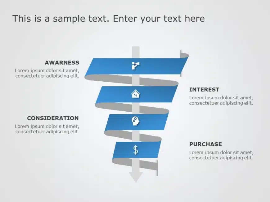 Funnel Analysis Diagram 11 PowerPoint Template