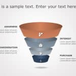 Funnel Analysis Diagram 14 PowerPoint Template & Google Slides Theme