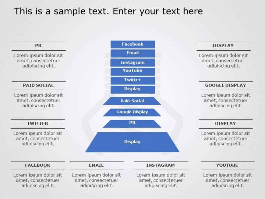 Funnel Analysis Diagram 17 PowerPoint Template