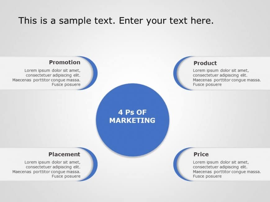 4Ps Marketing PowerPoint Template 3