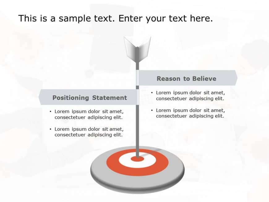 Product Positioning 4 PowerPoint Template