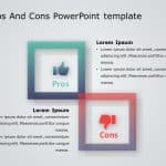 Pros And Cons 10 PowerPoint Template
