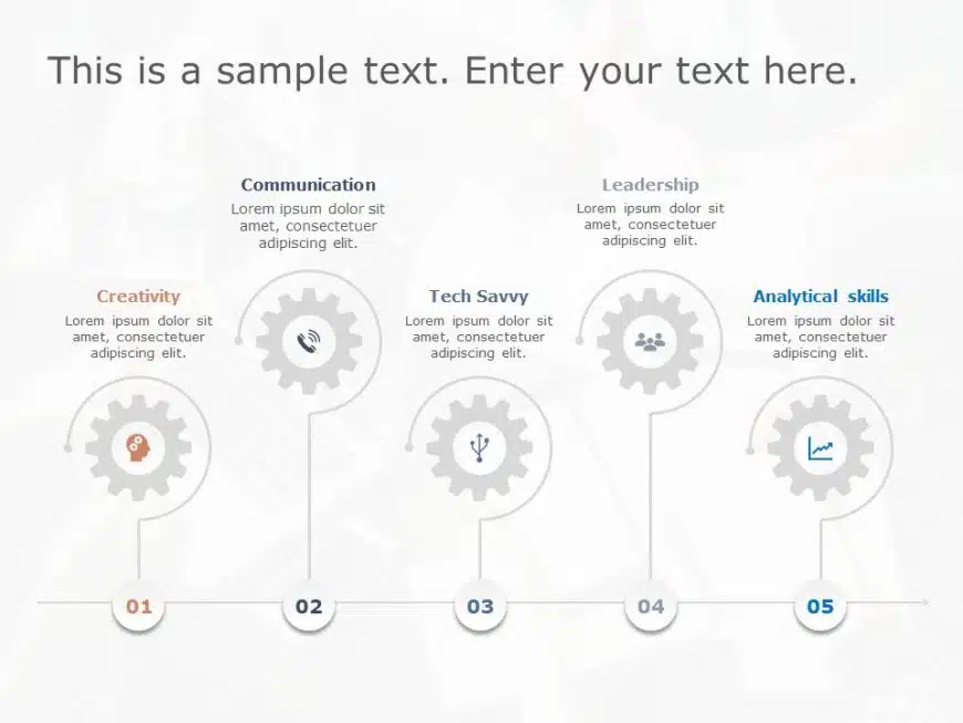 Gears 2 PowerPoint Template