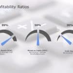 Profitability ratios PowerPoint Template & Google Slides Theme