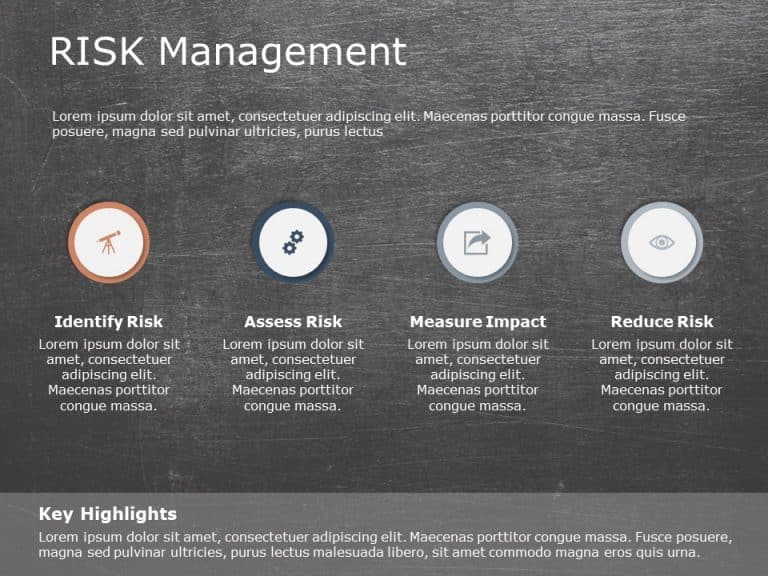 Risk assessment 6 PowerPoint Template & Google Slides Theme