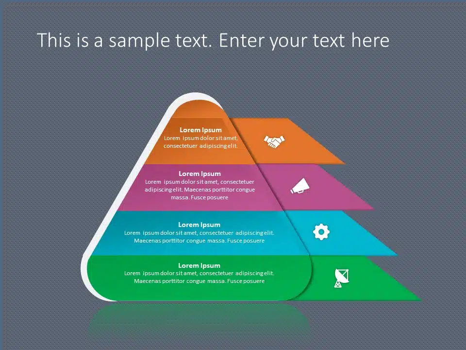 Pyramid Shape 1 PowerPoint Template & Google Slides Theme