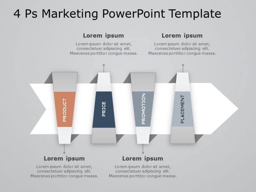 4Ps Marketing PowerPoint Template 9