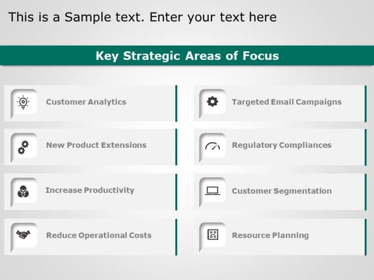 Marketing Strategic Initiatives PowerPoint Template & Google Slides Theme