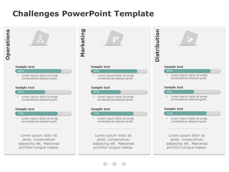 Task Completion Status PowerPoint Template & Google Slides Theme