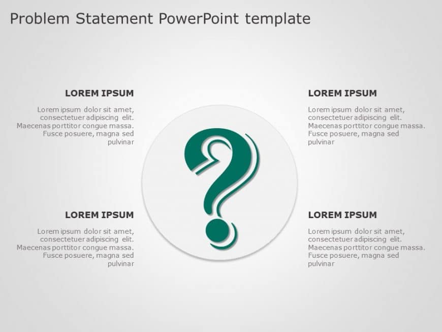 Problem Statement 2 PowerPoint Template