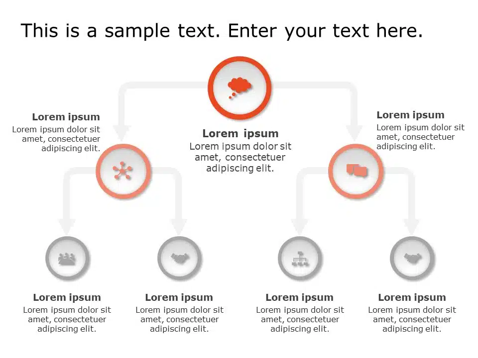 Org Chart PowerPoint Template 4 & Google Slides Theme