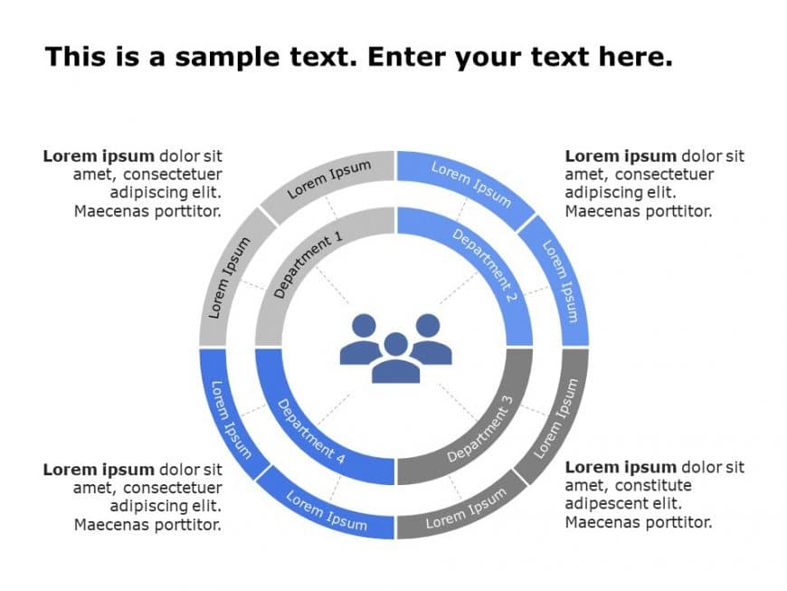 Org Chart 19 PowerPoint Template