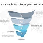 Funnel Analysis Diagram 2 PowerPoint Template & Google Slides Theme