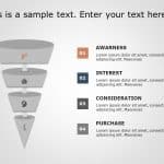 Funnel Analysis Diagram 4 PowerPoint Template