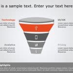 Funnel Analysis Diagram 6 PowerPoint Template