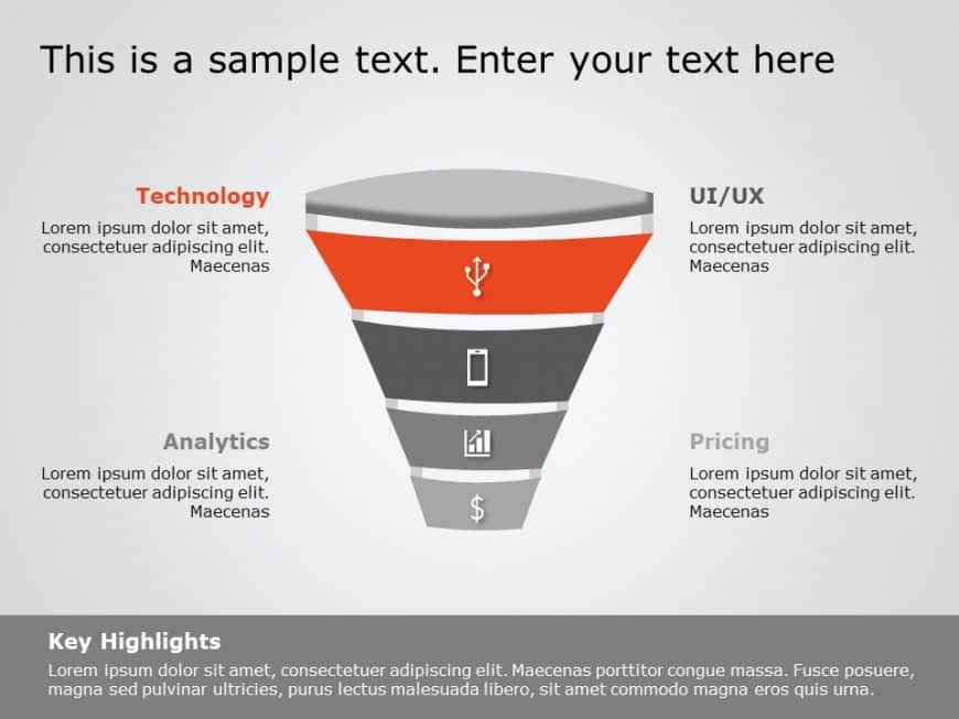 Funnel Analysis Diagram 19 PowerPoint Template