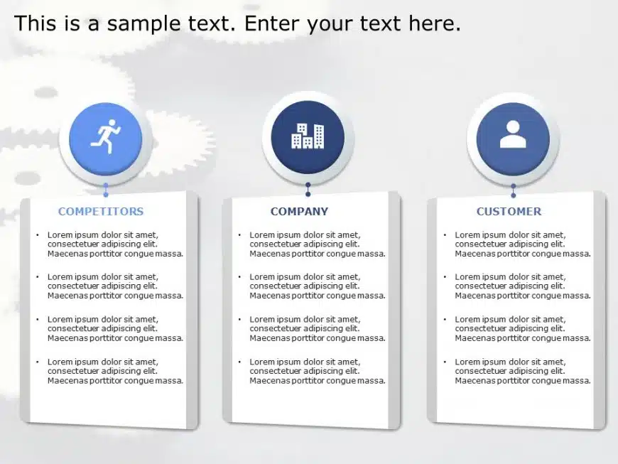 3Cs Marketing 1 PowerPoint Template