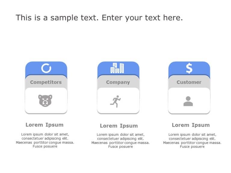 3Cs Marketing 2 PowerPoint Template & Google Slides Theme