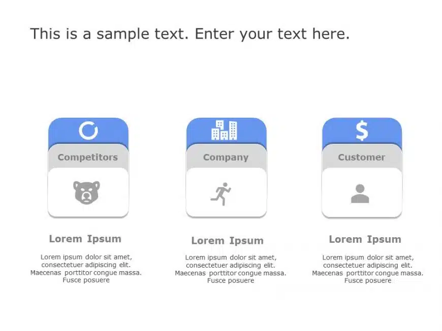 3Cs Marketing 2 PowerPoint Template