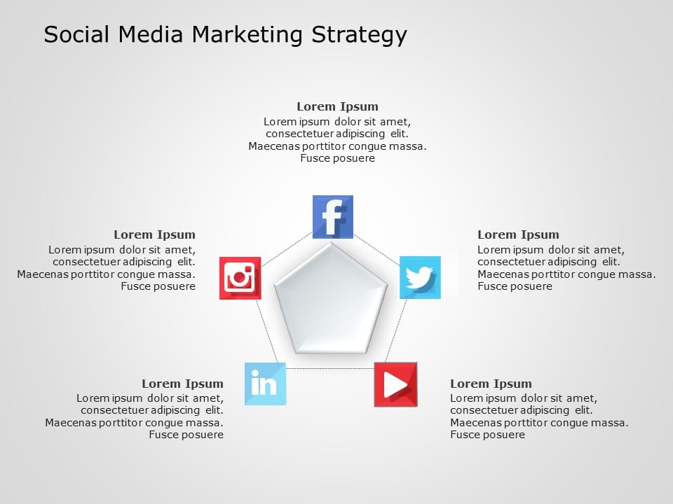 Social Media Marketing 1 PowerPoint Template & Google Slides Theme