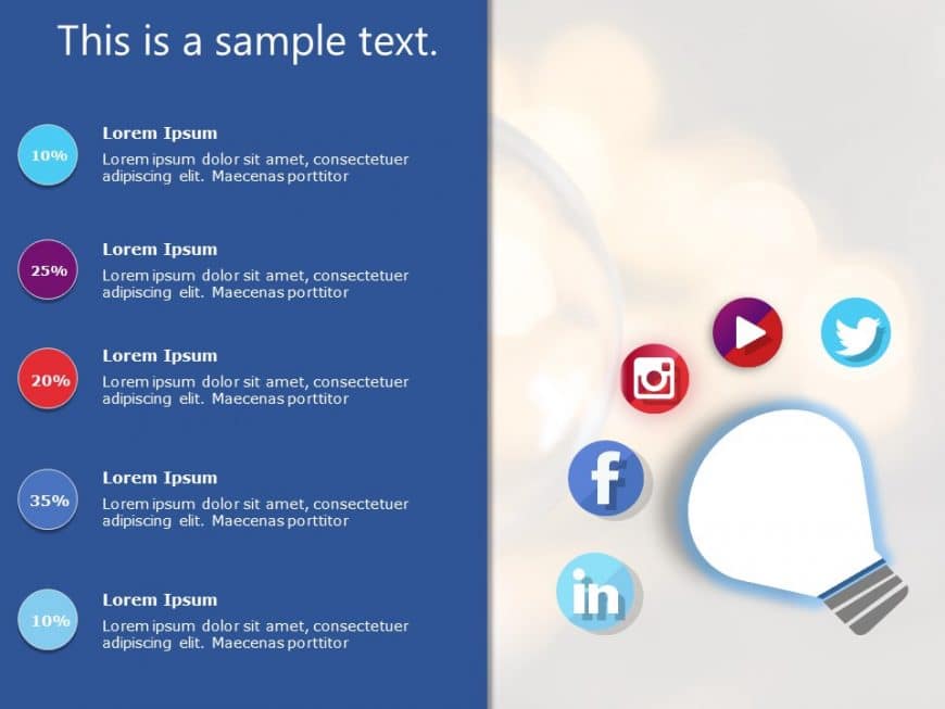 Social Media Marketing PowerPoint Template 2