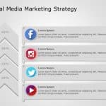 Social Media Marketing 4 PowerPoint Template & Google Slides Theme