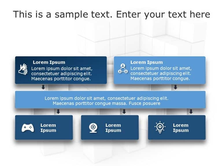 Flow Chart 10 PowerPoint Template & Google Slides Theme