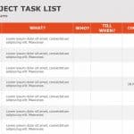 Project Task PowerPoint Template & Google Slides Theme