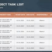 Progress Tracker PowerPoint Template