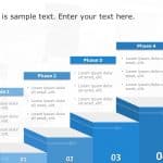 4 Steps Business Growth PowerPoint Template & Google Slides Theme