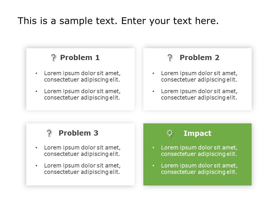 Problem Opportunity Statement | Problem Statement PowerPoint Templates ...