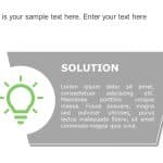 Problem and Solution Infographic PowerPoint Template | SlideUpLift