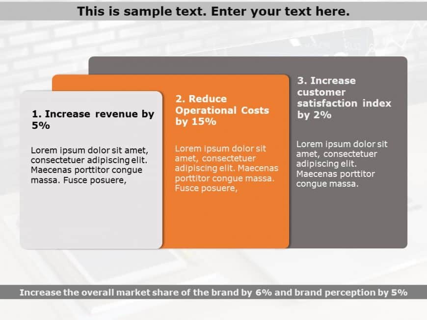 Business Strategy Focus Areas PowerPoint Template