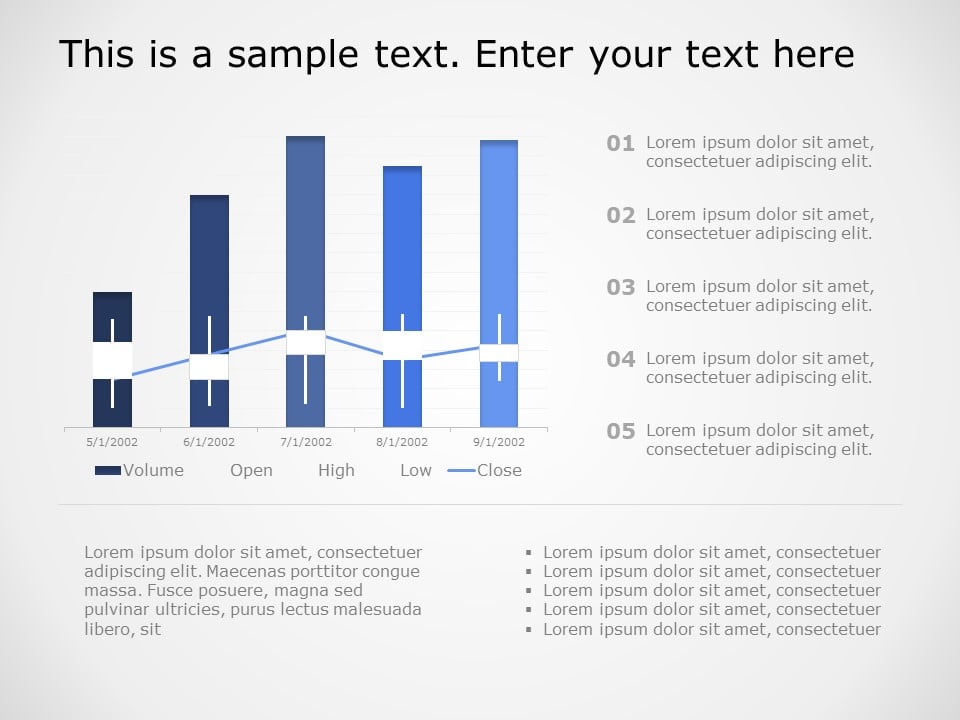 Business Bar Chart PowerPoint Template & Google Slides Theme