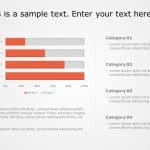 Performance Review Bar Chart PowerPoint Template