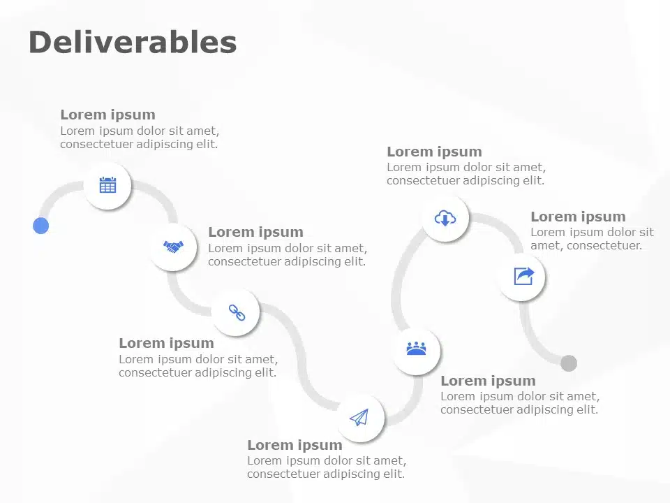 Project Deliverable PowerPoint Template & Google Slides Theme