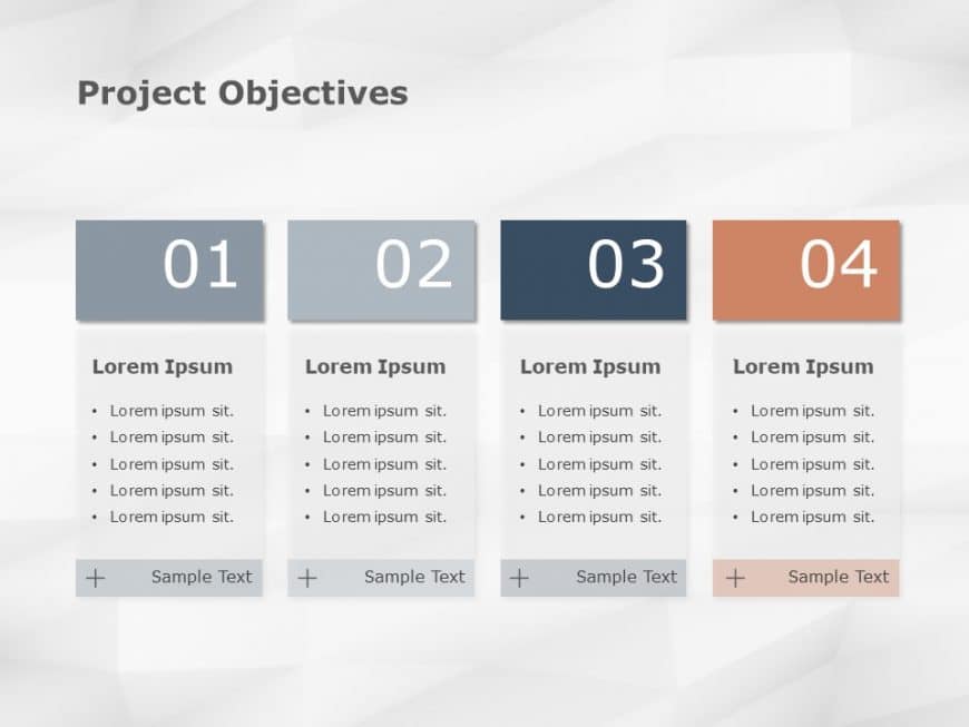 Project Objectives PowerPoint Template