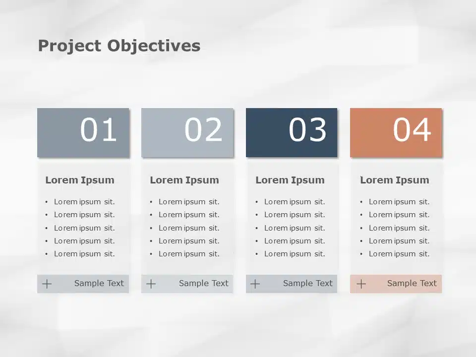 Project Objectives PowerPoint Template & Google Slides Theme