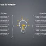 Project Summary 3 PowerPoint Template & Google Slides Theme