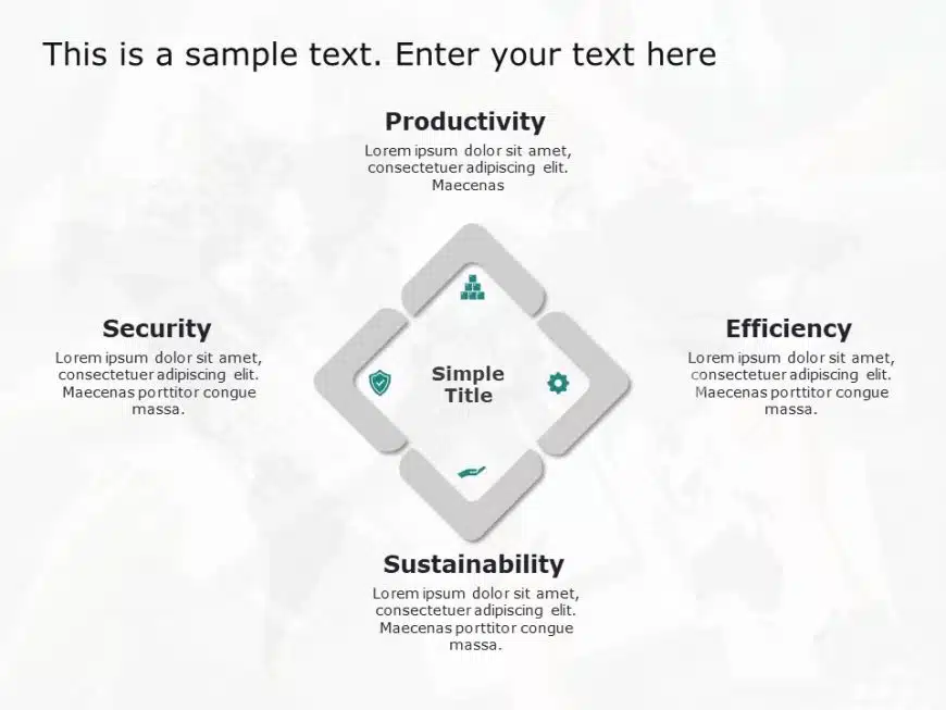 Strategy Change Impact PowerPoint Template