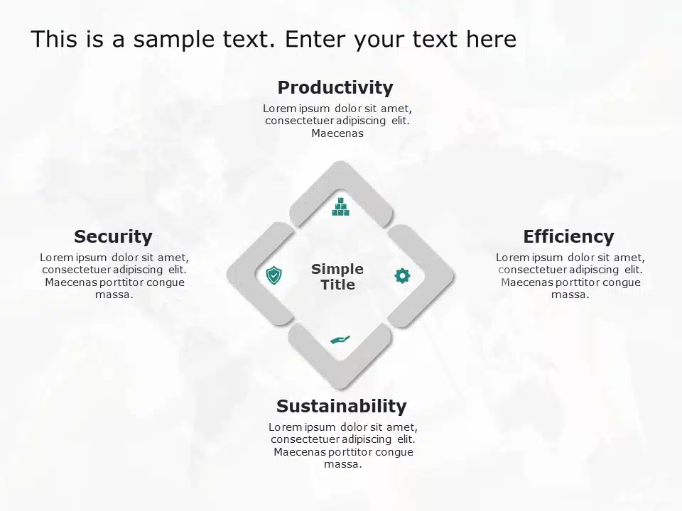 Strategy Change Impact PowerPoint Template & Google Slides Theme