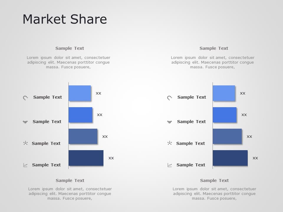 Market Share Powerpoint Template