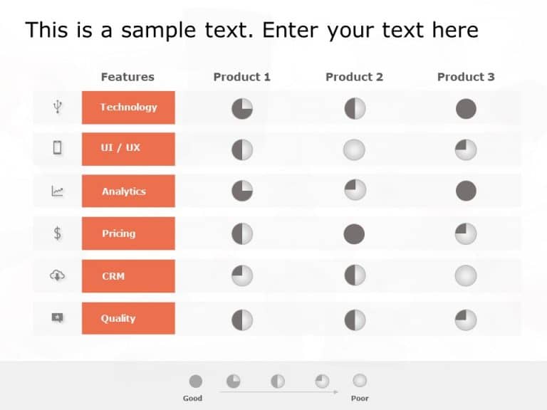 Product Comparison 1 PowerPoint Template