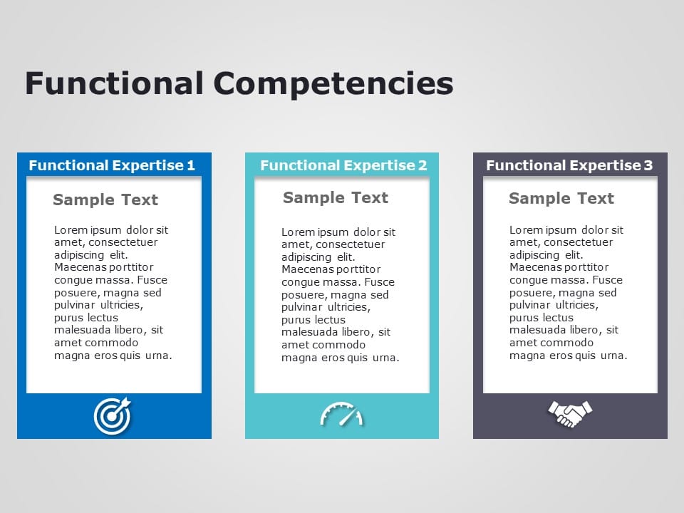 Functional Competency PowerPoint Template