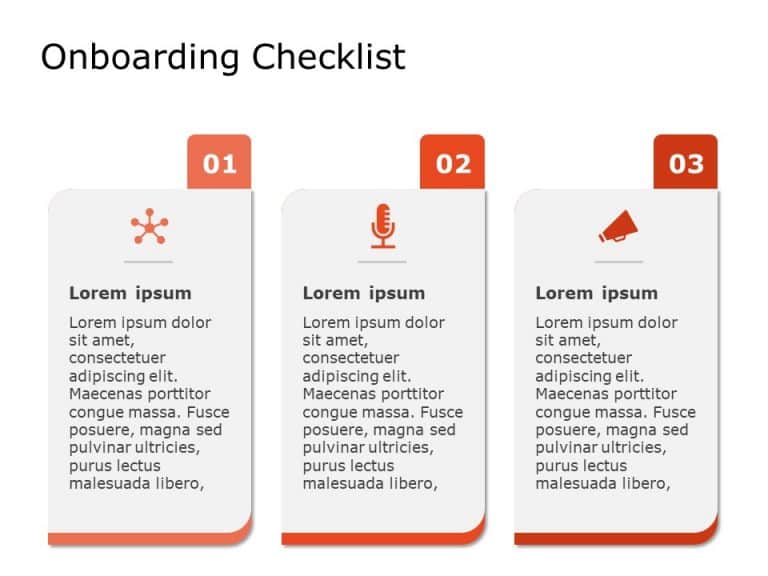 Onboarding Checklist PowerPoint Template