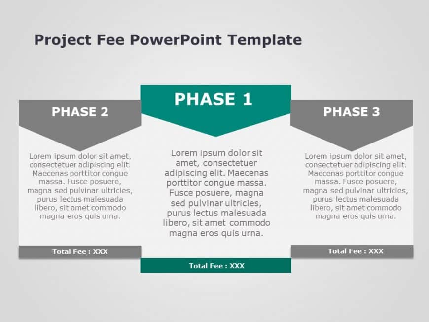 Project Fee PowerPoint Template