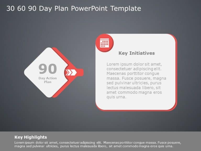 30 60 90 Day Plan PowerPoint Template 9 & Google Slides Theme 2