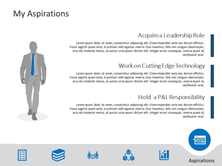 Animated Resume PowerPoint Template